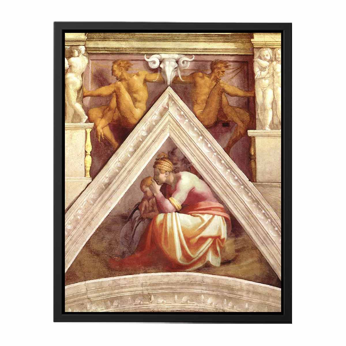 Ancestors of Christ: figures By Michelangelo Buonarroti