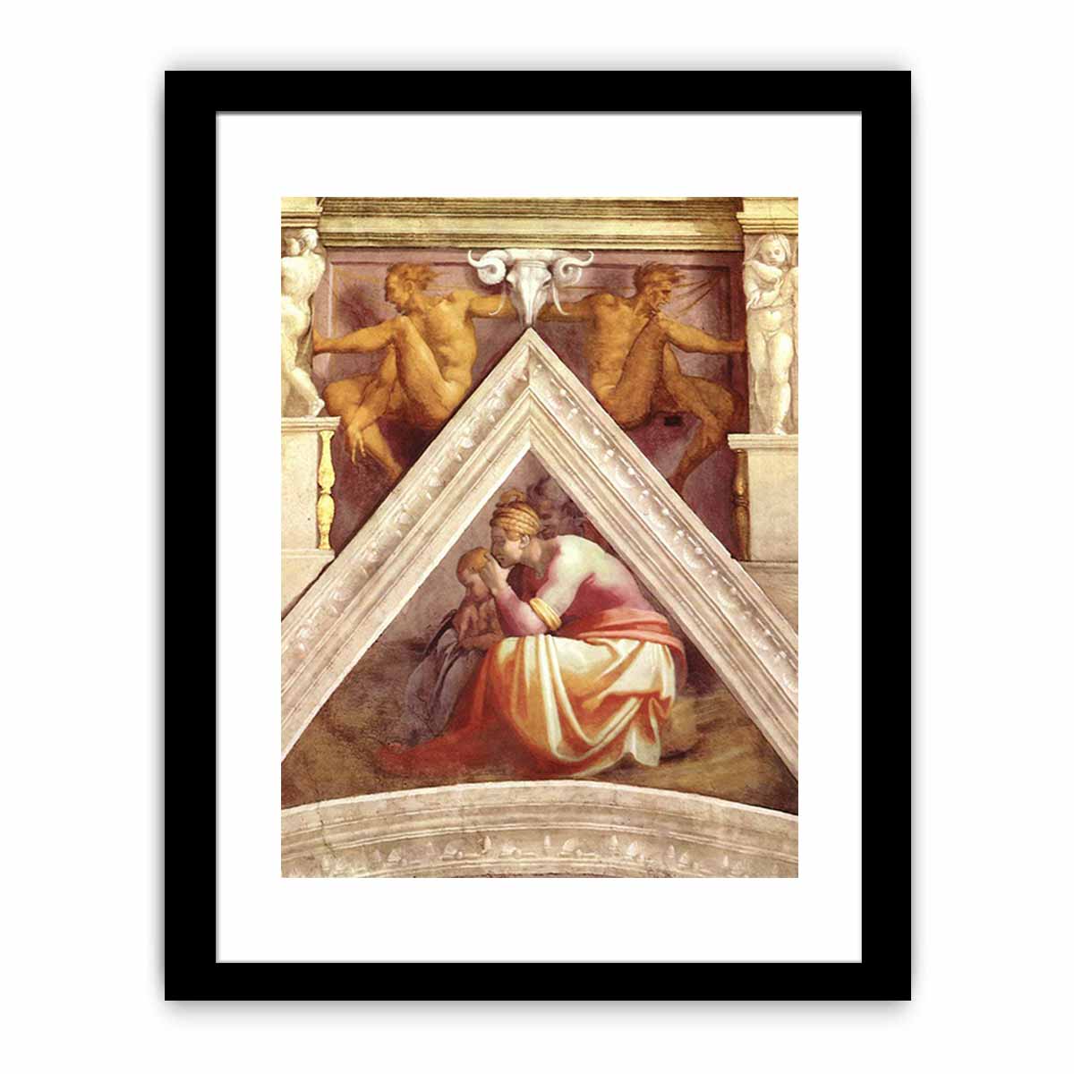 Ancestors of Christ: figures By Michelangelo Buonarroti