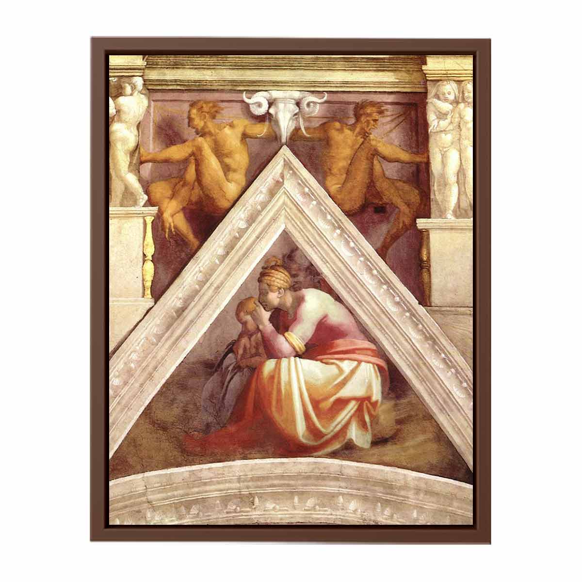 Ancestors of Christ: figures By Michelangelo Buonarroti