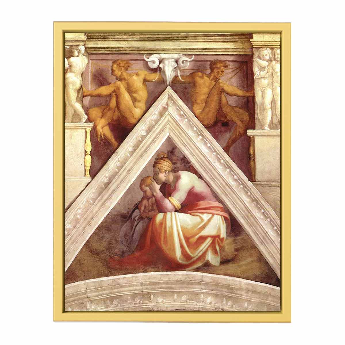 Ancestors of Christ: figures By Michelangelo Buonarroti