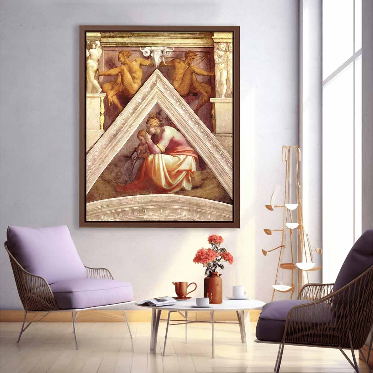 Ancestors of Christ: figures By Michelangelo Buonarroti