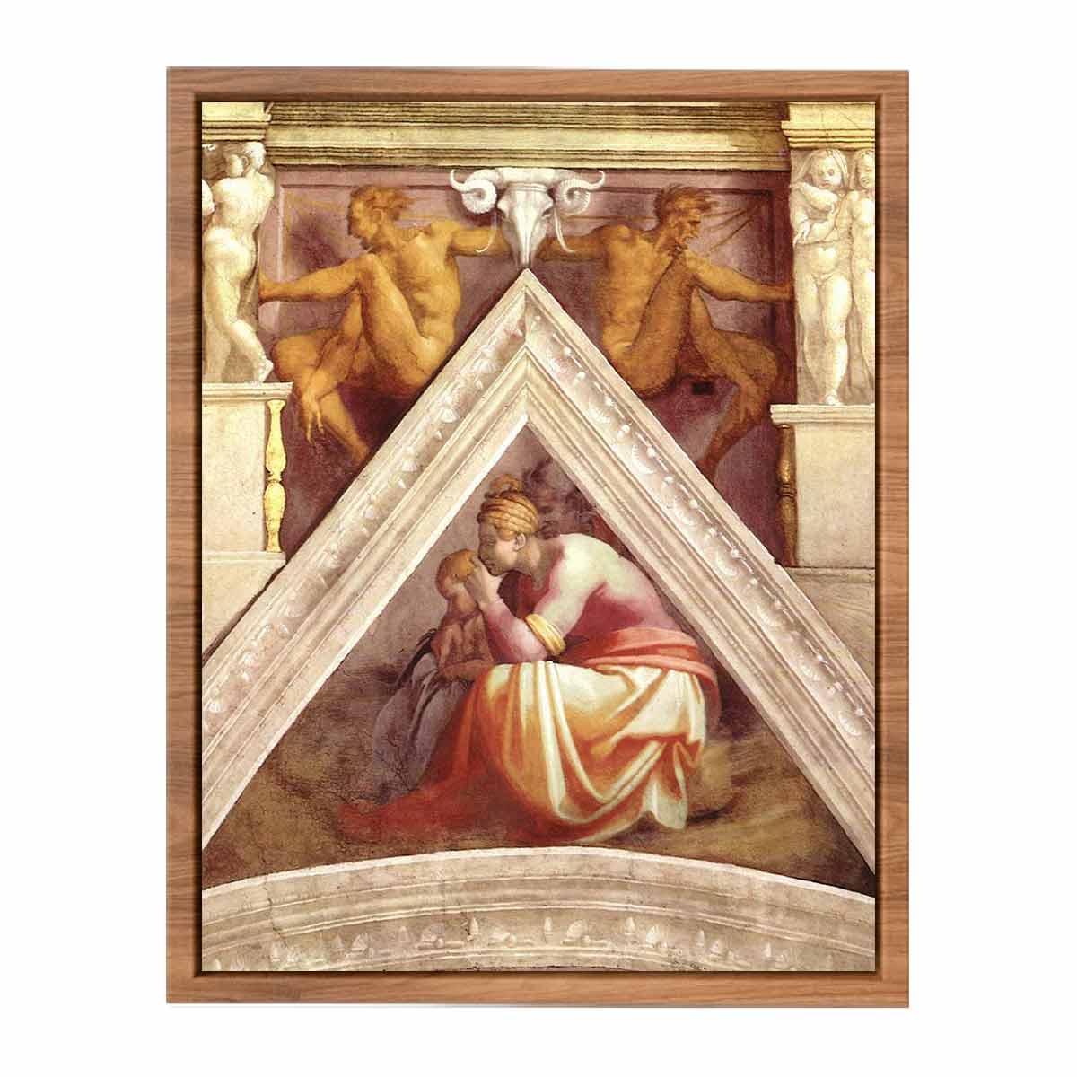 Ancestors of Christ: figures By Michelangelo Buonarroti