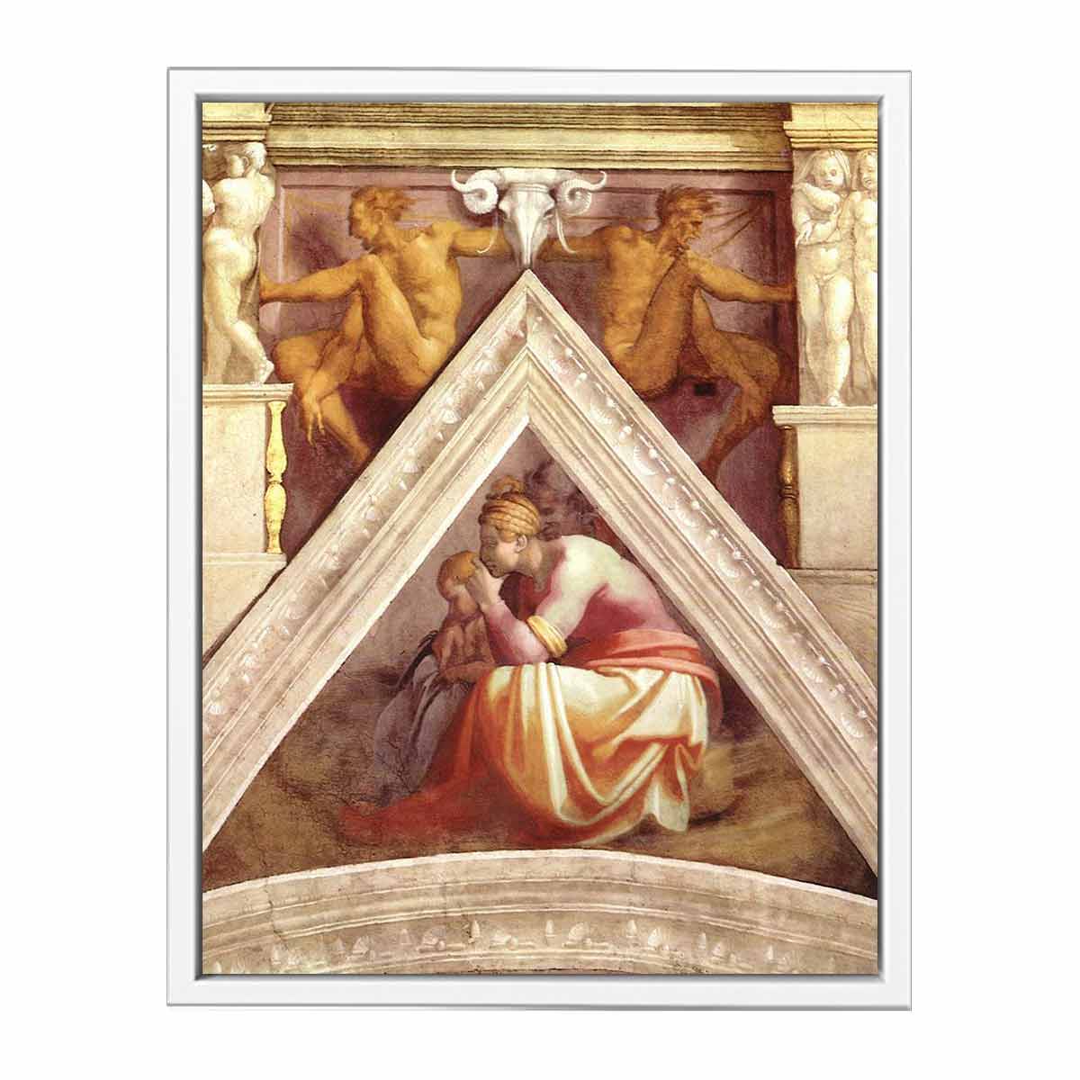 Ancestors of Christ: figures By Michelangelo Buonarroti