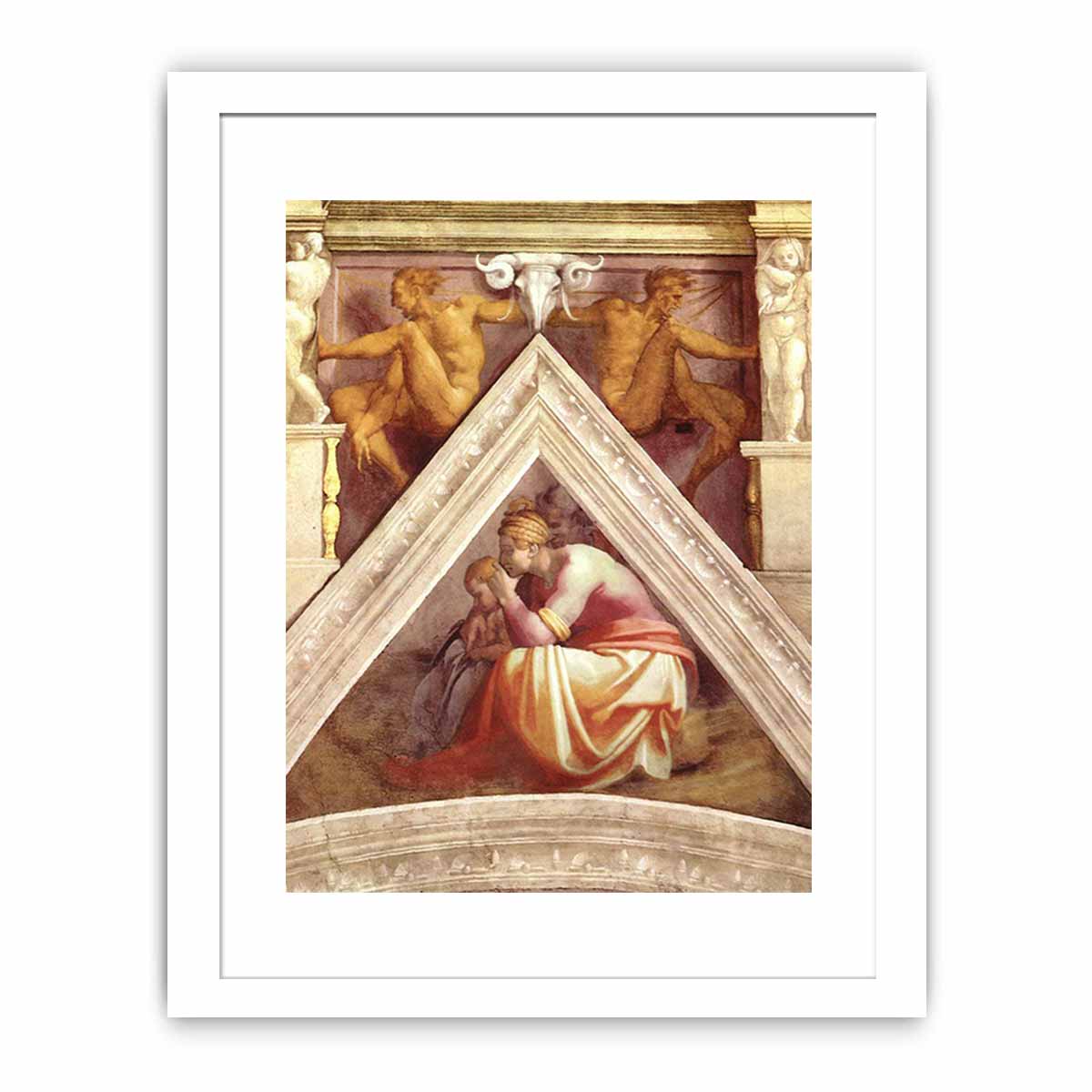 Ancestors of Christ: figures By Michelangelo Buonarroti