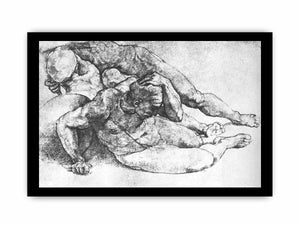 Male Figures By Michelangelo Buonarroti