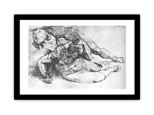 Male Figures By Michelangelo Buonarroti
