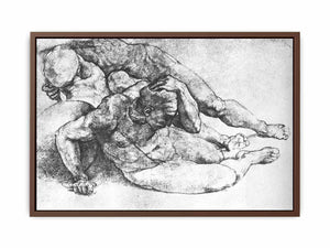 Male Figures By Michelangelo Buonarroti