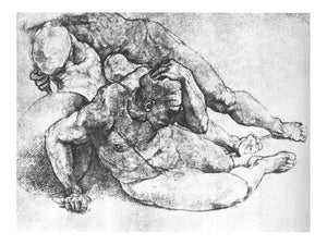 Male Figures By Michelangelo Buonarroti