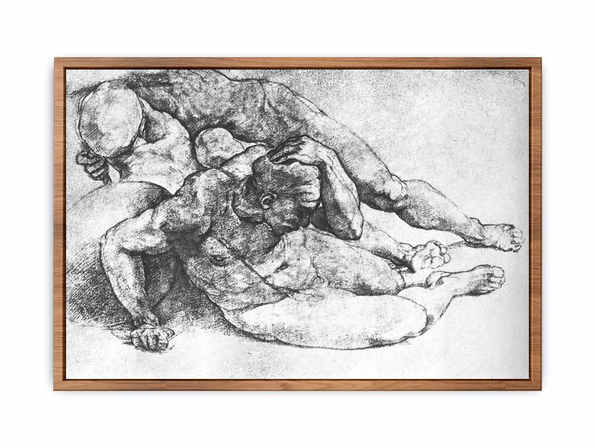 Male Figures By Michelangelo Buonarroti