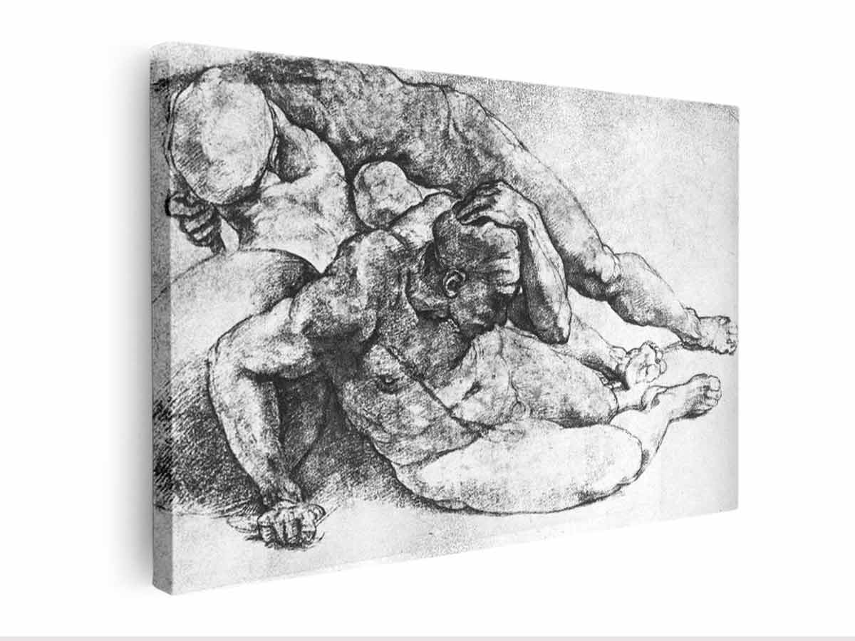 Male Figures By Michelangelo Buonarroti