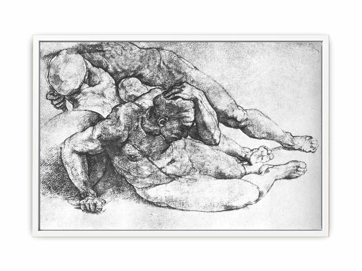 Male Figures By Michelangelo Buonarroti