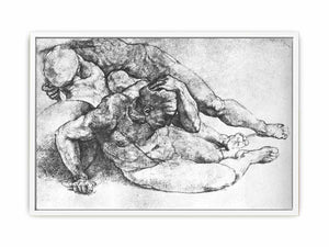 Male Figures By Michelangelo Buonarroti