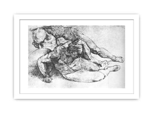 Male Figures By Michelangelo Buonarroti
