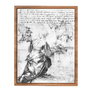 Back View of a Woman By Michelangelo Buonarroti