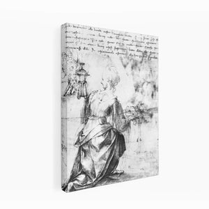 Back View of a Woman By Michelangelo Buonarroti