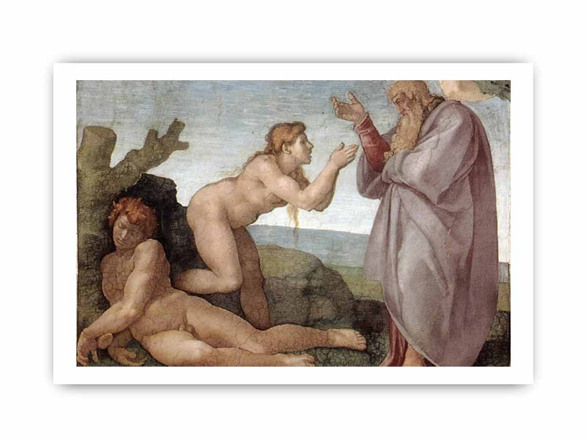 Creation of Eve By Michelangelo Buonarroti