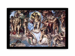 The Last Judgment (detail) By Michelangelo Buonarroti