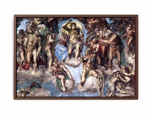 The Last Judgment (detail) By Michelangelo Buonarroti