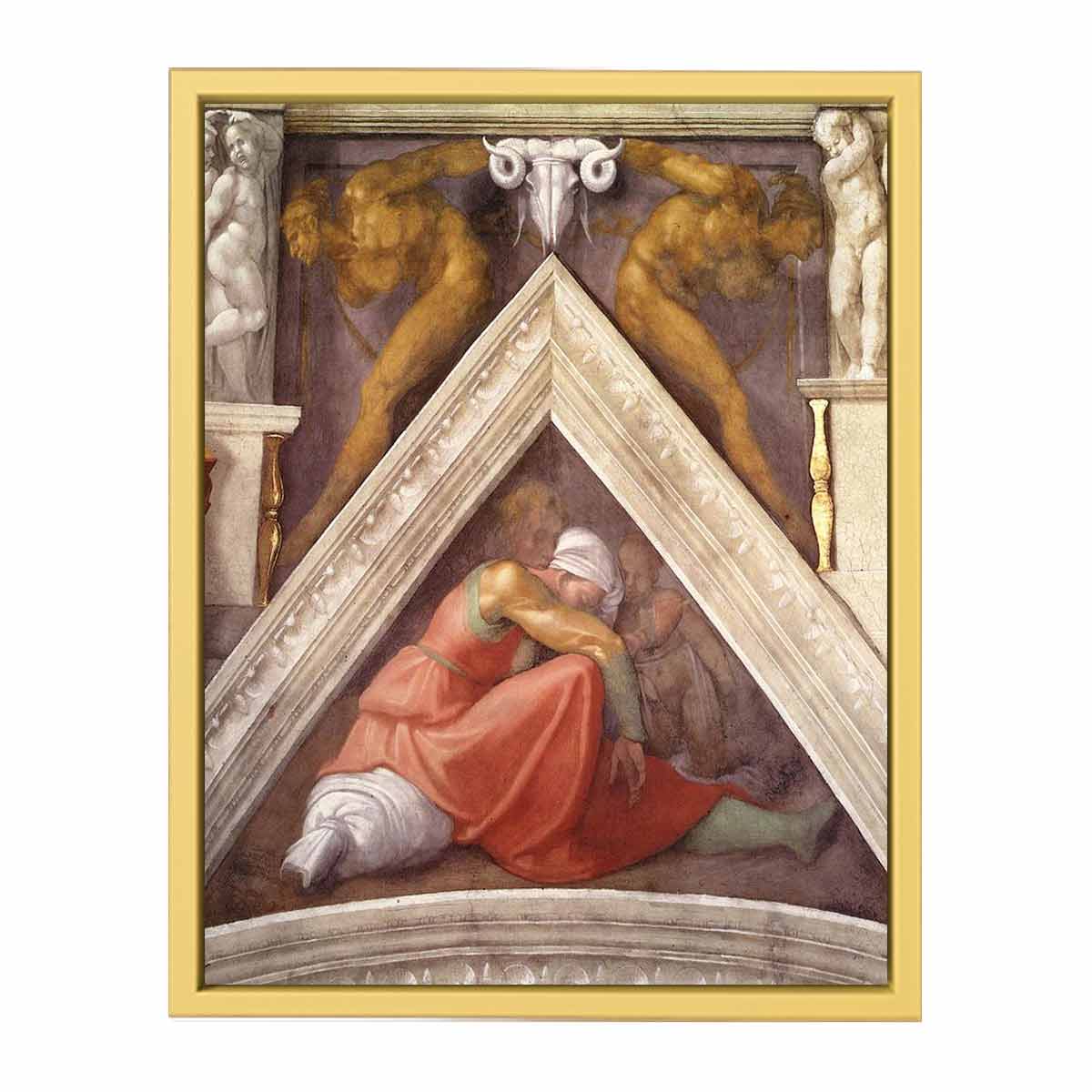 Ancestors of Christ - Asa consoling his father