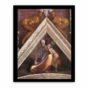 Ancestors of Christ: figures By Michelangelo Buonarroti