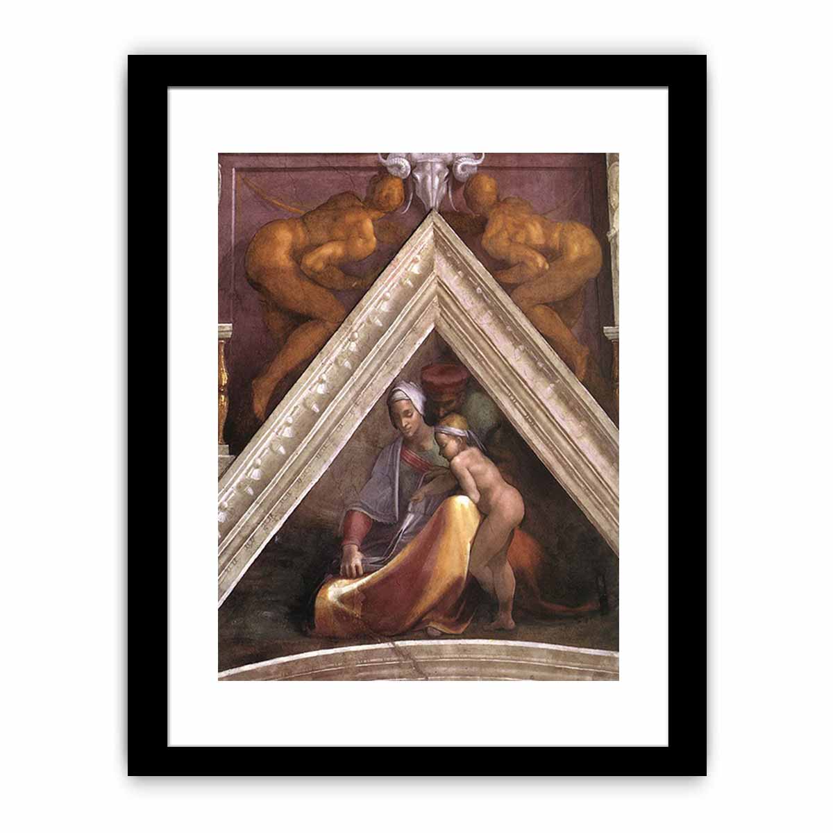 Ancestors of Christ: figures By Michelangelo Buonarroti