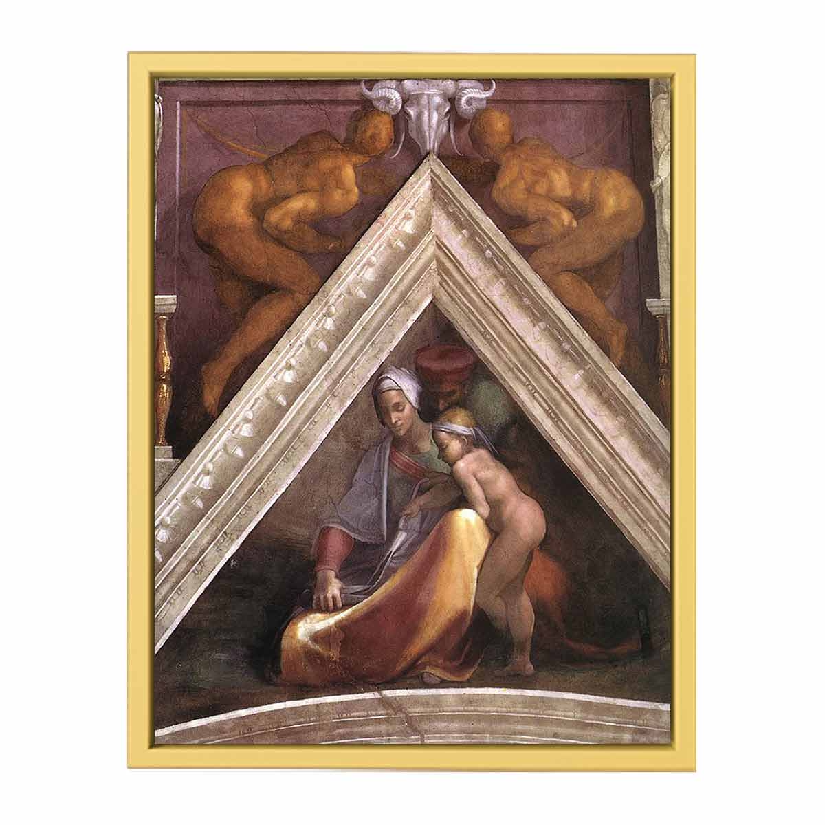 Ancestors of Christ: figures By Michelangelo Buonarroti