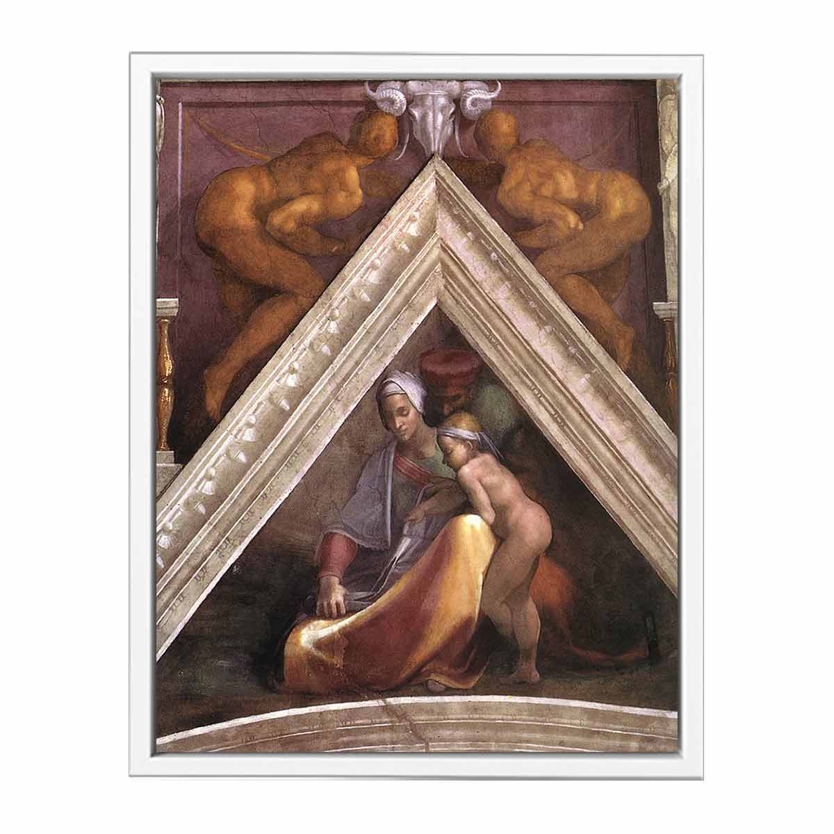 Ancestors of Christ: figures By Michelangelo Buonarroti