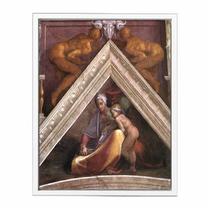 Ancestors of Christ: figures By Michelangelo Buonarroti