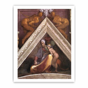 Ancestors of Christ: figures By Michelangelo Buonarroti
