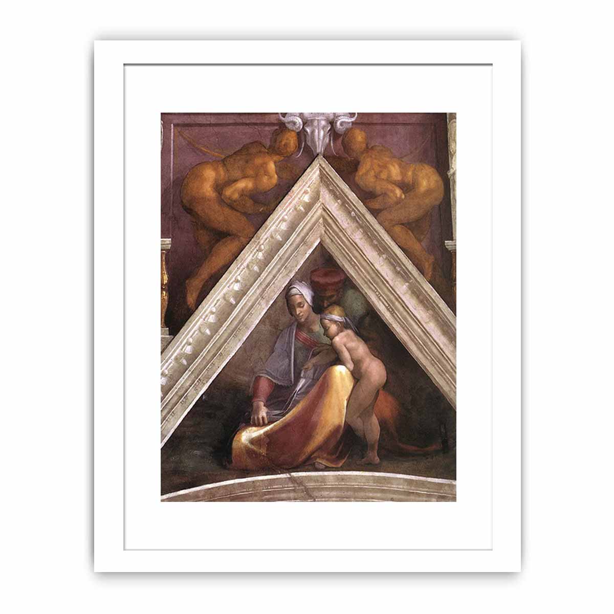 Ancestors of Christ: figures By Michelangelo Buonarroti