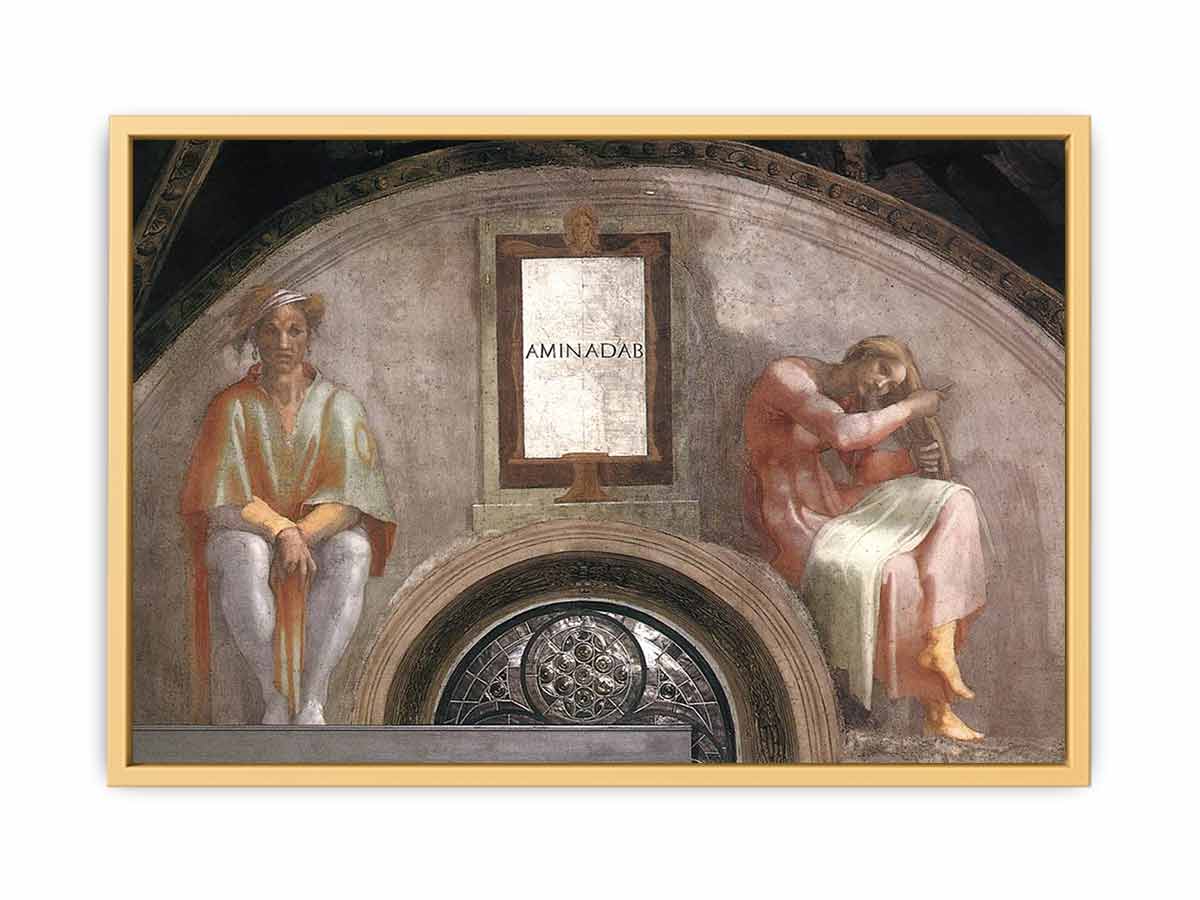 Amminadab (detail) By Michelangelo Buonarroti