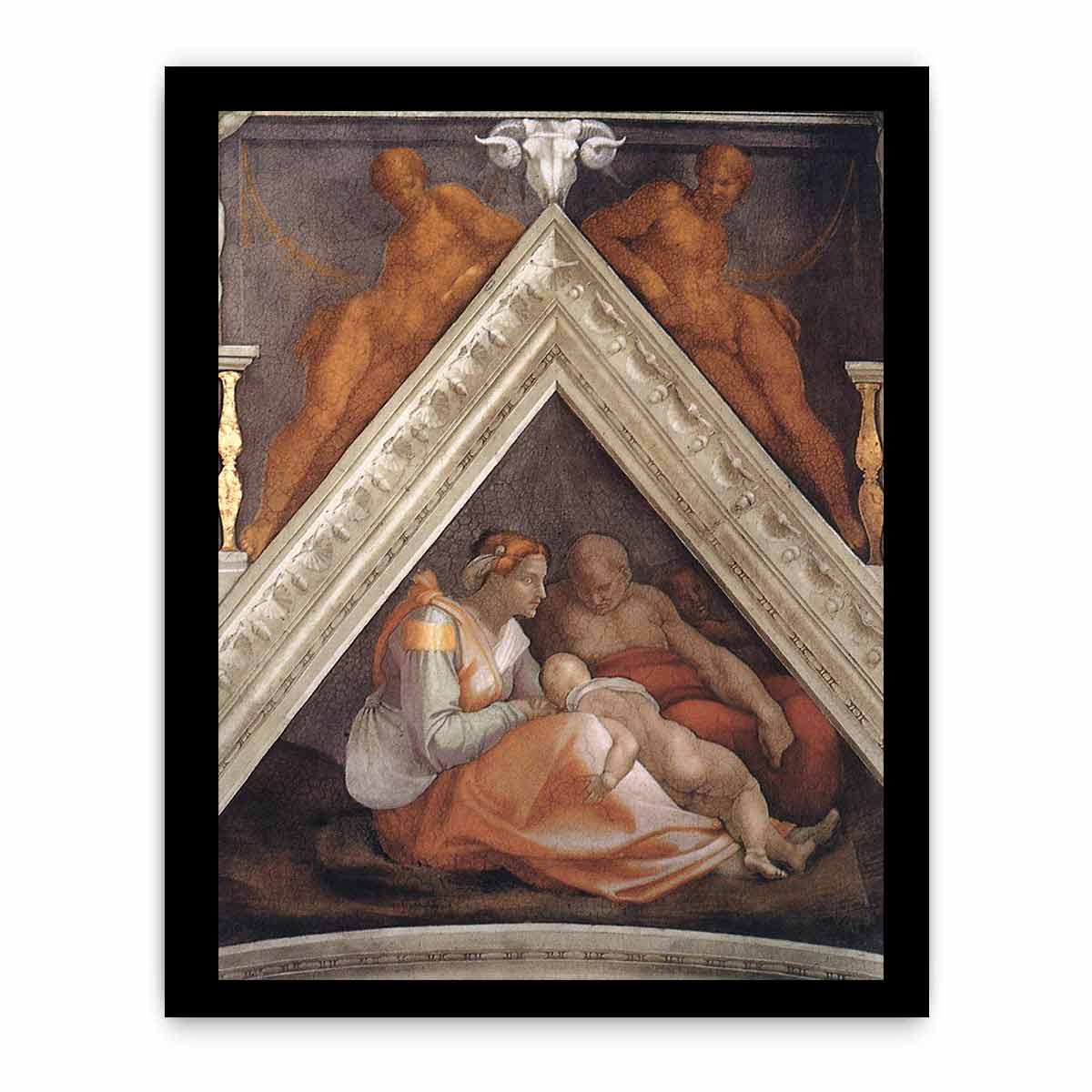 The Ancestors of Christ: Zerubbabel By Michelangelo Buonarroti