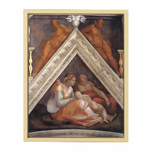The Ancestors of Christ: Zerubbabel By Michelangelo Buonarroti