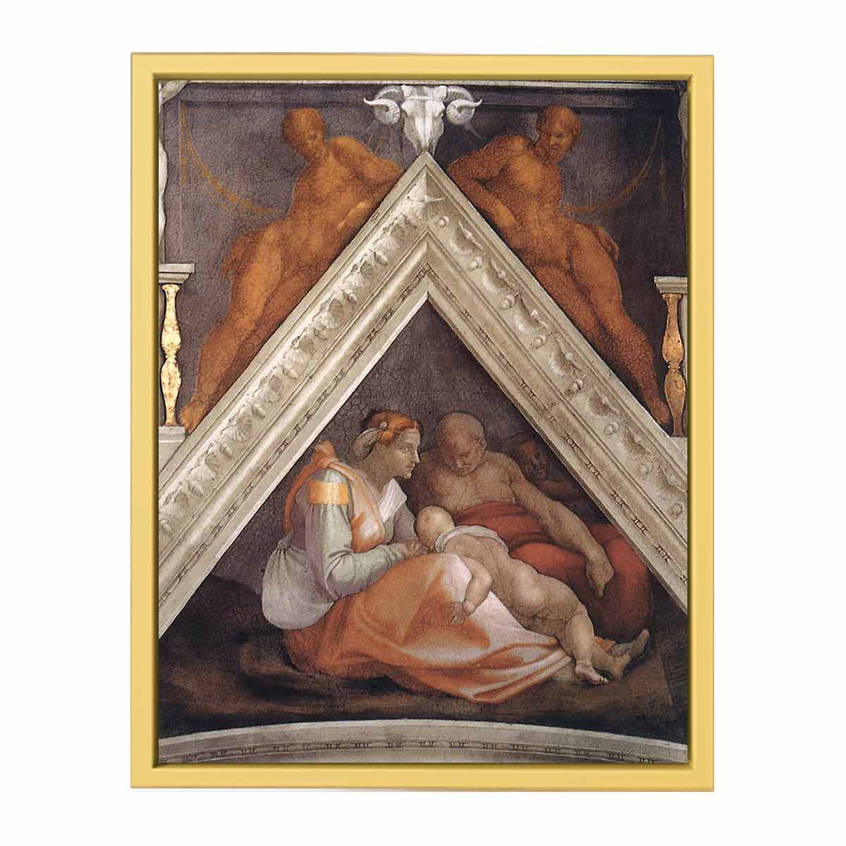 The Ancestors of Christ: Zerubbabel By Michelangelo Buonarroti