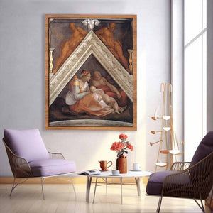 The Ancestors of Christ: Zerubbabel By Michelangelo Buonarroti