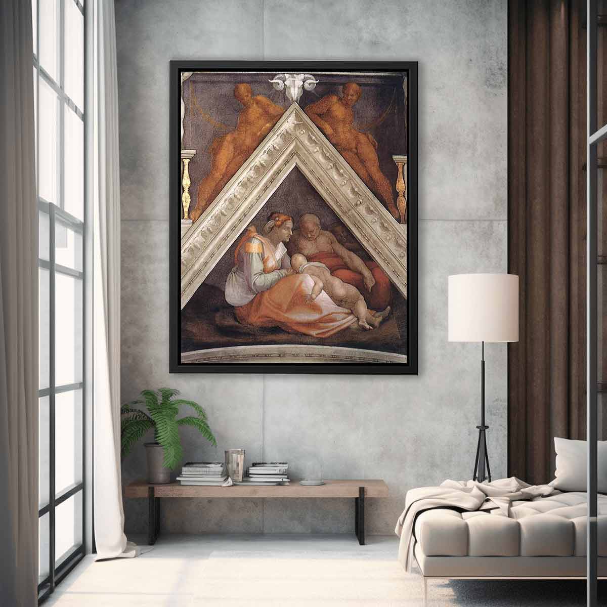 The Ancestors of Christ: Zerubbabel By Michelangelo Buonarroti