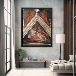 The Ancestors of Christ: Zerubbabel By Michelangelo Buonarroti