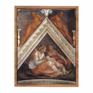 The Ancestors of Christ: Zerubbabel By Michelangelo Buonarroti