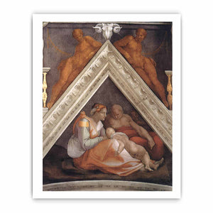 The Ancestors of Christ: Zerubbabel By Michelangelo Buonarroti