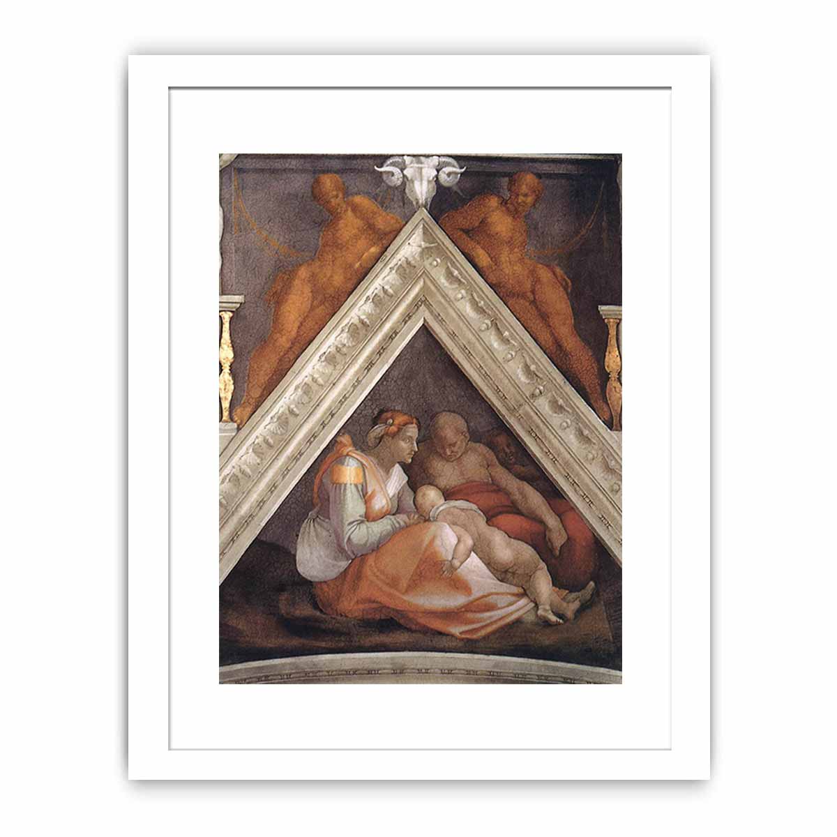 The Ancestors of Christ: Zerubbabel By Michelangelo Buonarroti