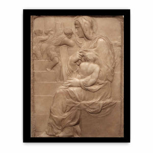 Madonna of the Stairs By Michelangelo Buonarroti