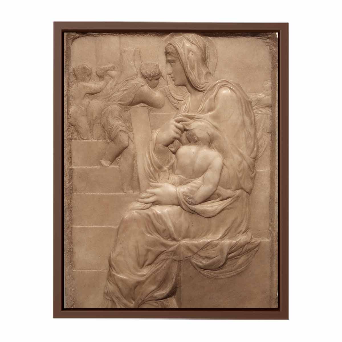 Madonna of the Stairs By Michelangelo Buonarroti