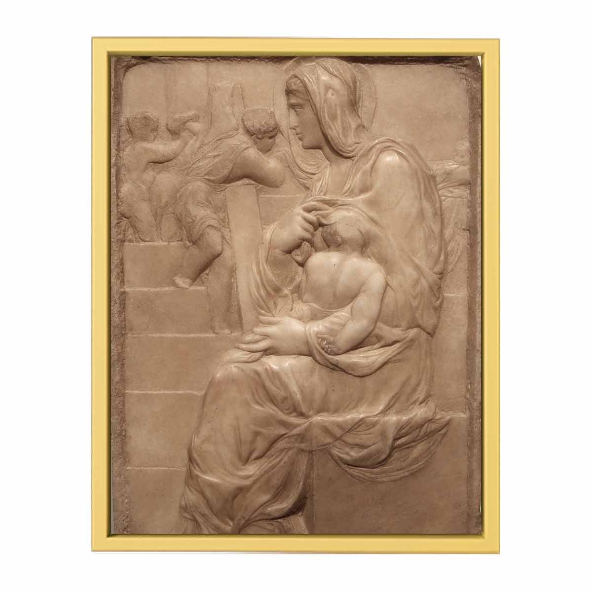 Madonna of the Stairs By Michelangelo Buonarroti