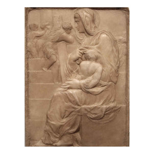 Madonna of the Stairs By Michelangelo Buonarroti