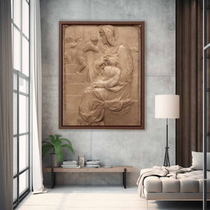 Madonna of the Stairs By Michelangelo Buonarroti