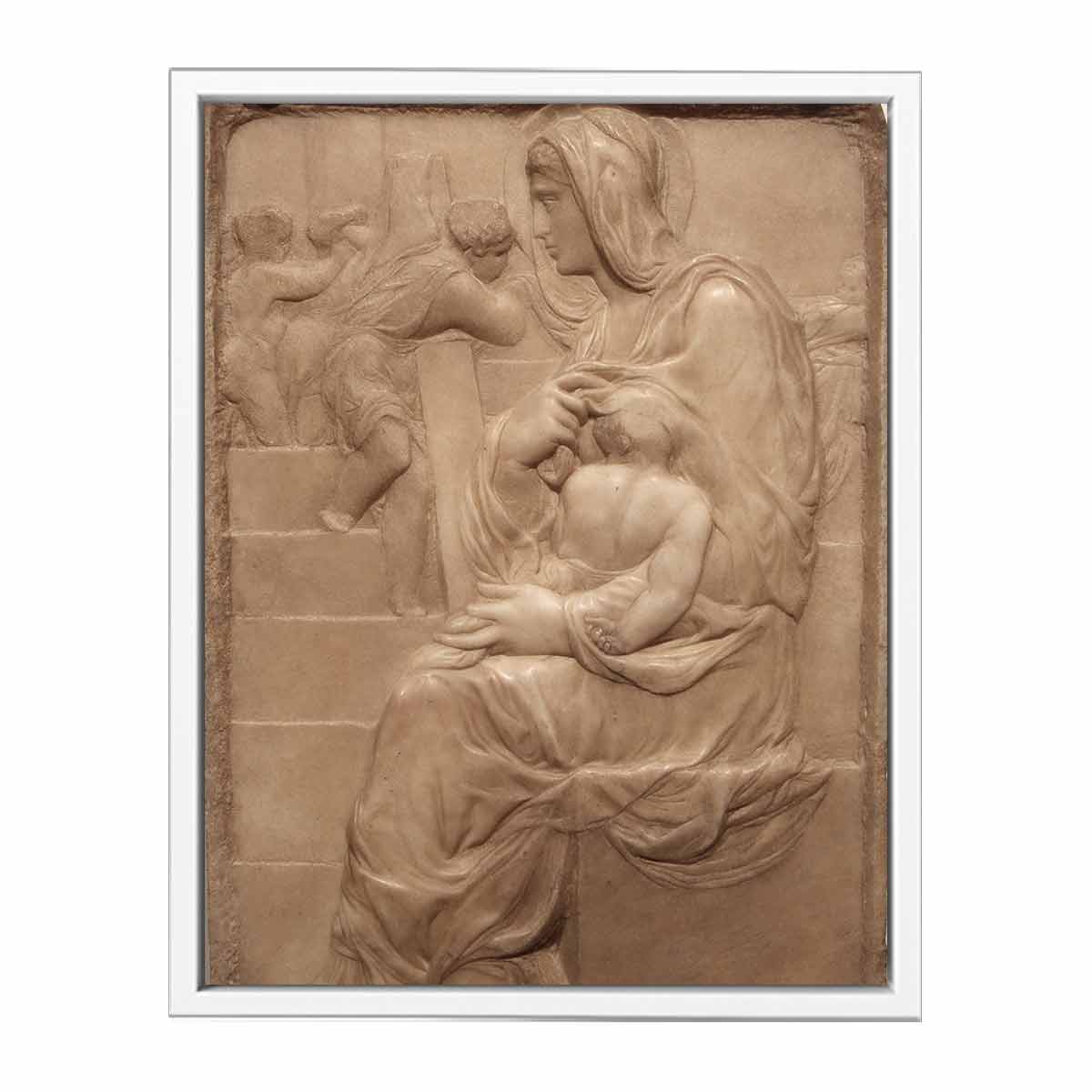 Madonna of the Stairs By Michelangelo Buonarroti