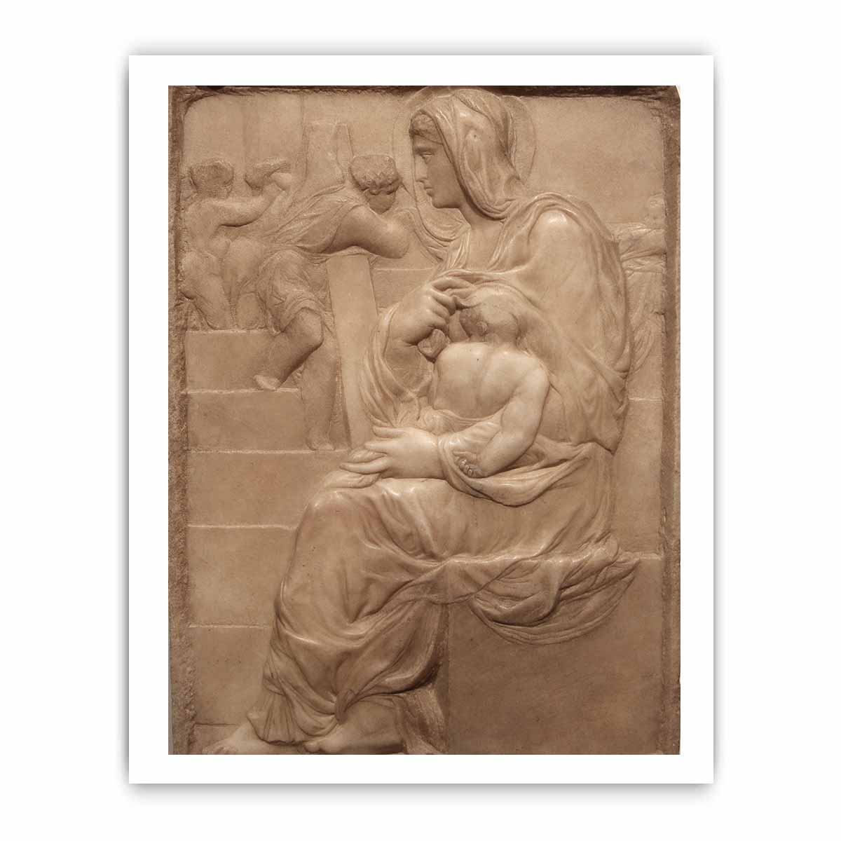 Madonna of the Stairs By Michelangelo Buonarroti