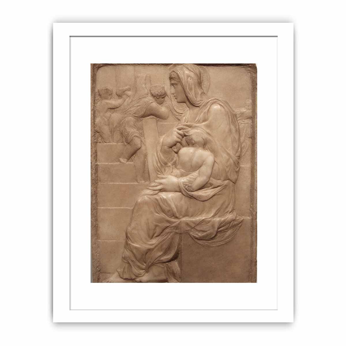 Madonna of the Stairs By Michelangelo Buonarroti