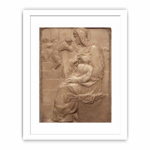 Madonna of the Stairs By Michelangelo Buonarroti