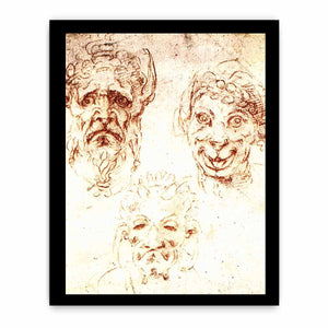 Studies By Michelangelo Buonarroti
